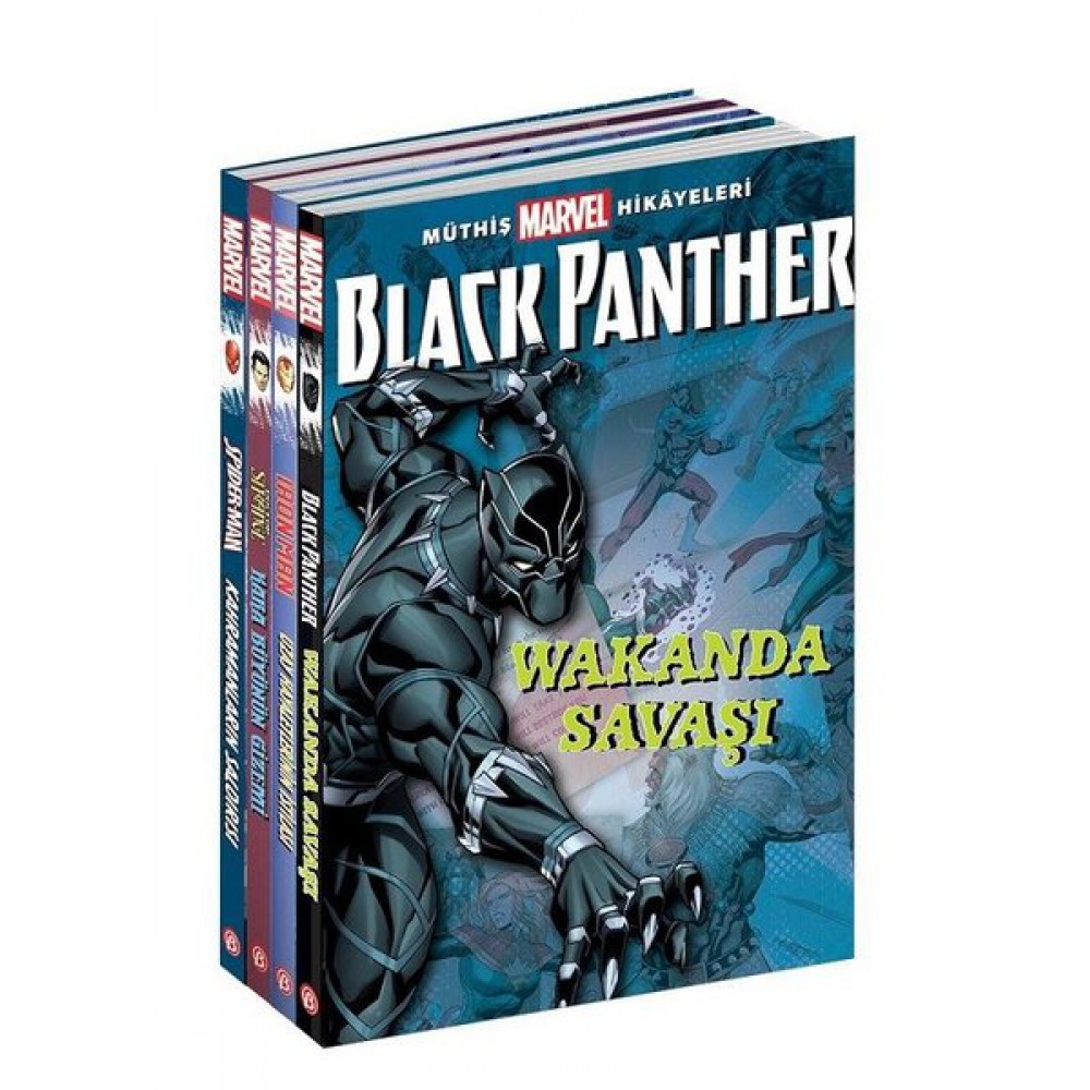 MÜTHİŞ MARVEL HİKAYELERİ SETİ ( 4 KİTAP)