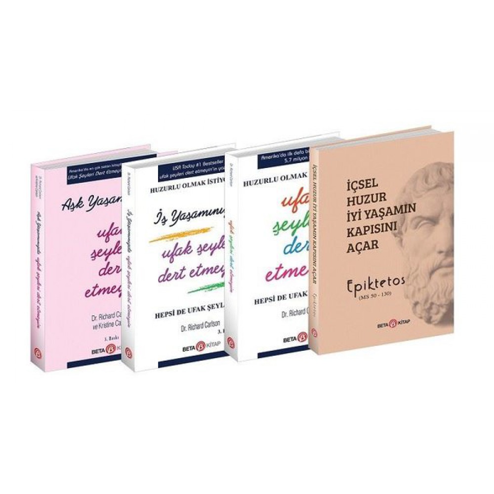 En Çok Satan Kişisel Gelişim Kitapları Seti 4 Kitap