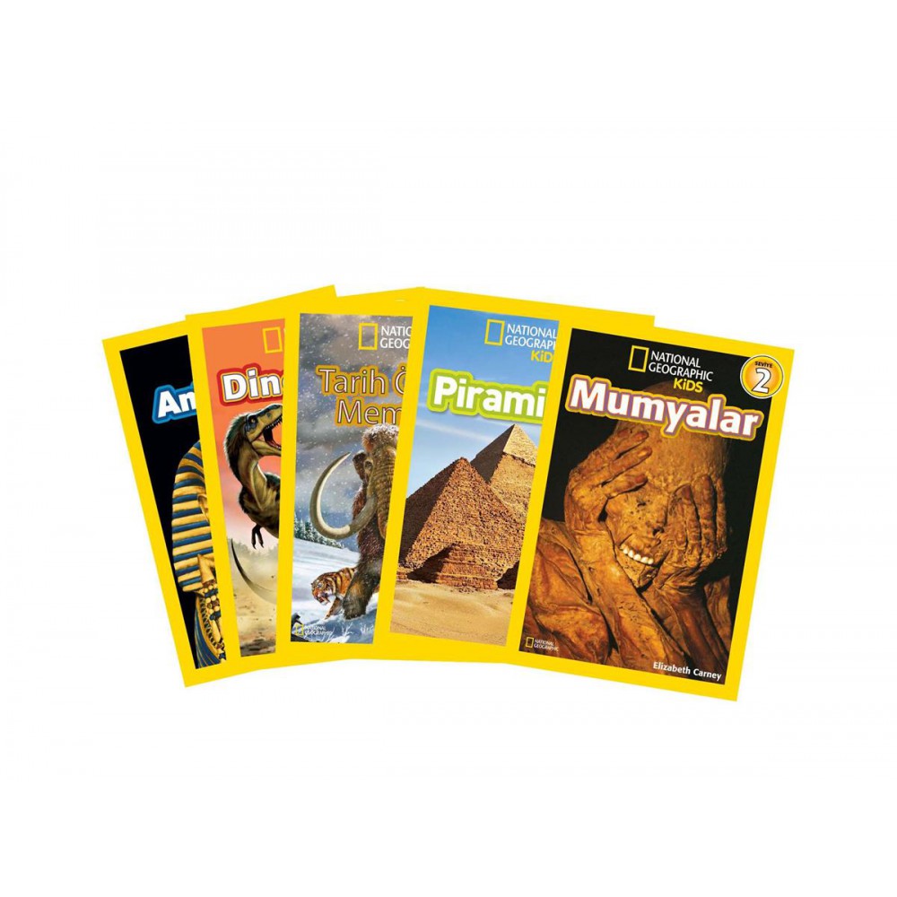 National Geographic Kids- Tarih Öncesi Mitoloji Seti 5 Kitap
