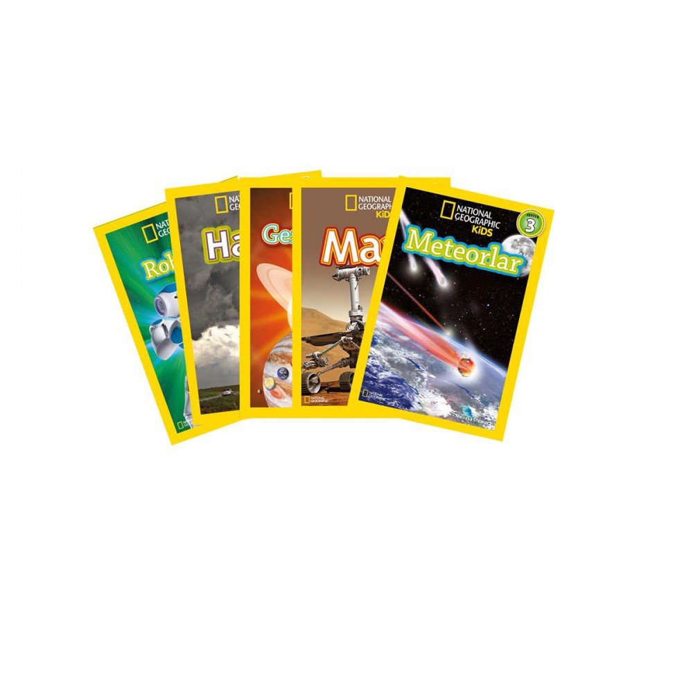 National Geographic Kids- Popüler Bilim Seti 5 Kitap
