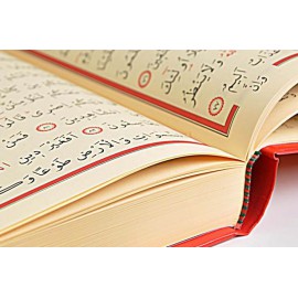 KURANI KERİM BİLGİSAYAR HATLI HAFIZ BOY 2 RENK MÜHÜRLÜ0