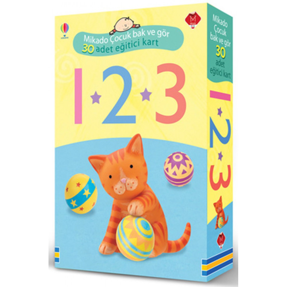 RAKAMLAR  1-2-3 (MİKADO ÇOCUK BAK VE GÖR 30 ADET K
