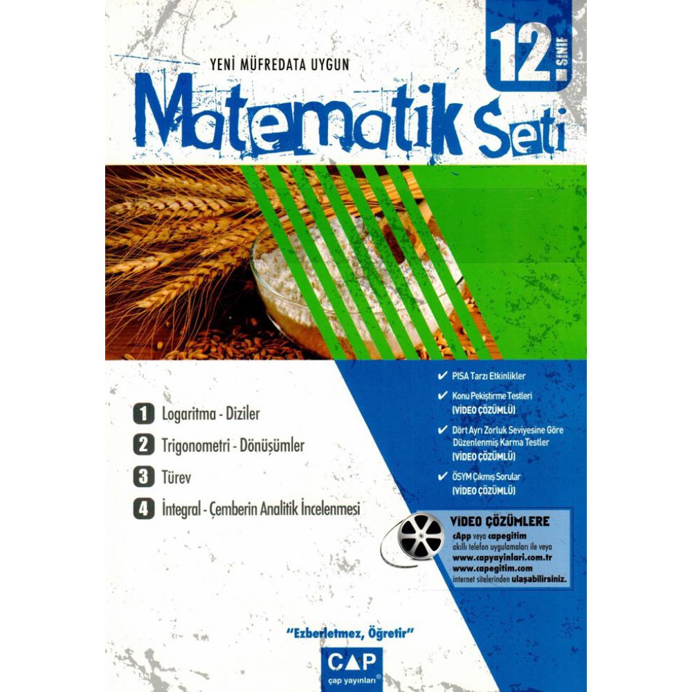 ÇAP 12.SINIF ANADOLU MATEMATİK SETİ