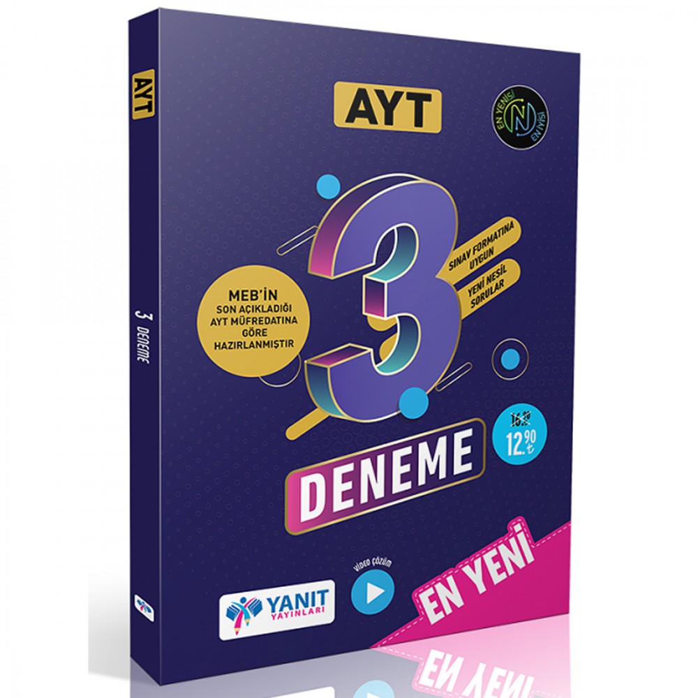 YANIT AYT 3 LÜ DENEME