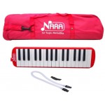 KARADENİZ NARA MELODİKA KIRMIZI 32 TUŞLU BEZ ÇANTA NR-32 K