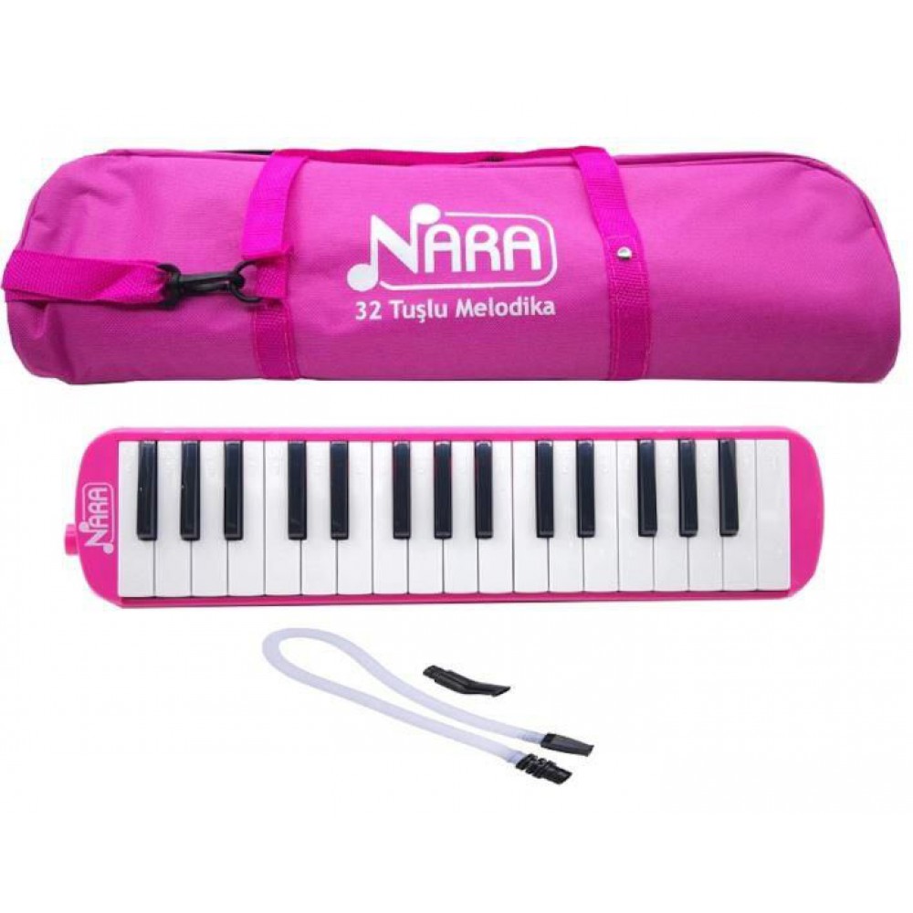 KARADENİZ NARA MELODİKA PEMBE 32 TUŞLU BEZ ÇANTA NR-32 P