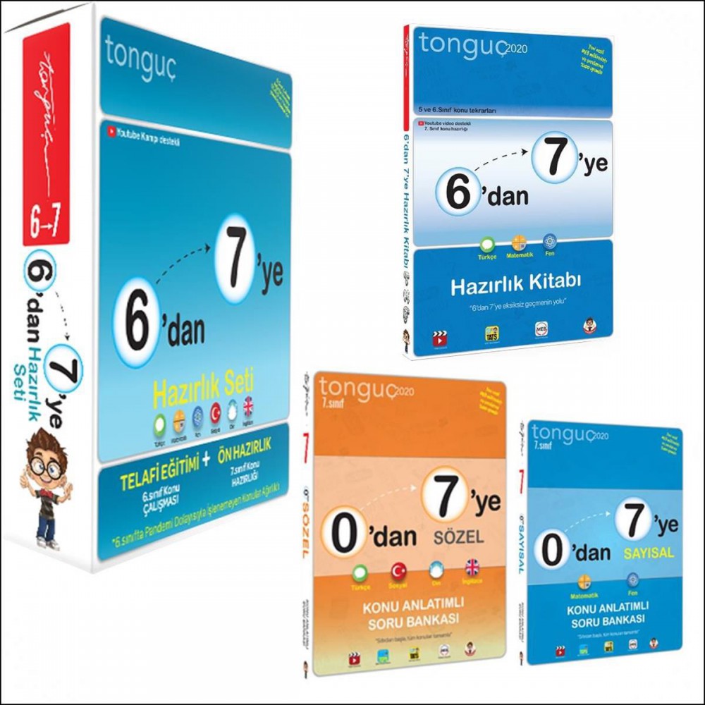 TONGUÇ 6'DAN 7'YE HAZIRLIK KİTABI