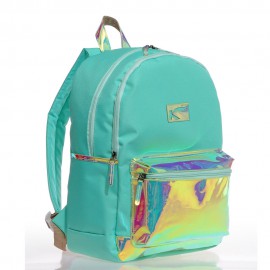 KAUKKO BRIGHT AYNALI SIRT ÇANTASI (MINT) K1103