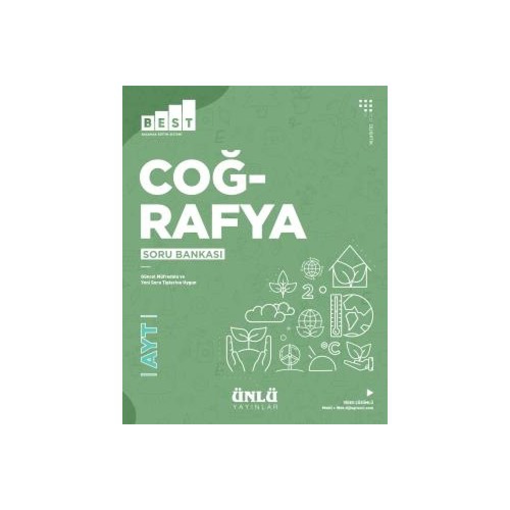 ÜNLÜ AYT BEST COĞRAFYA SORU BANKASI