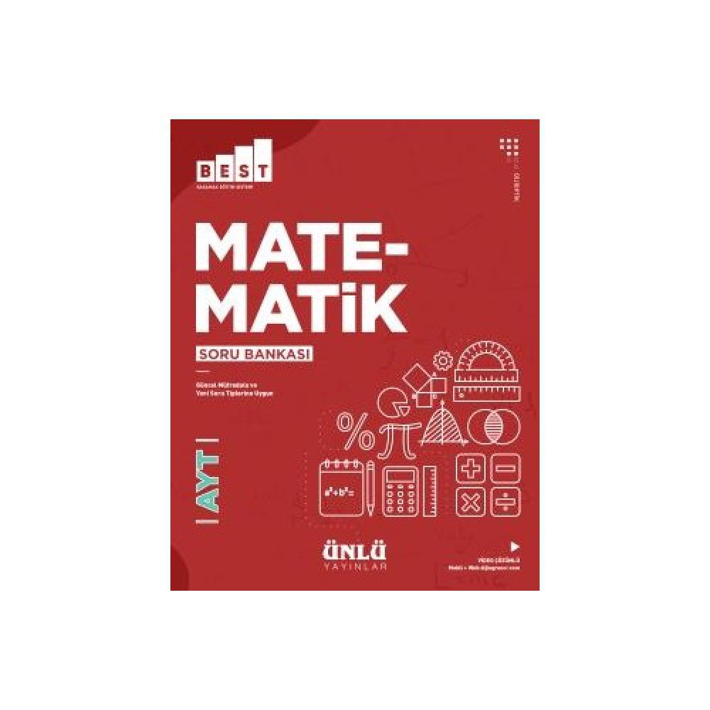 ÜNLÜ AYT BEST MATEMATİK SORU BANKASI