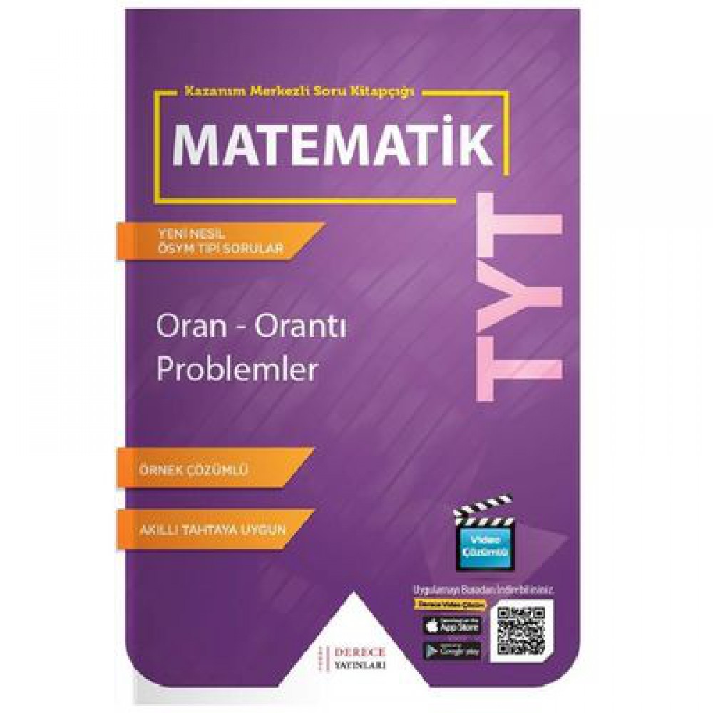 DERECE TYT ORAN-ORANTI PROBLEMLER