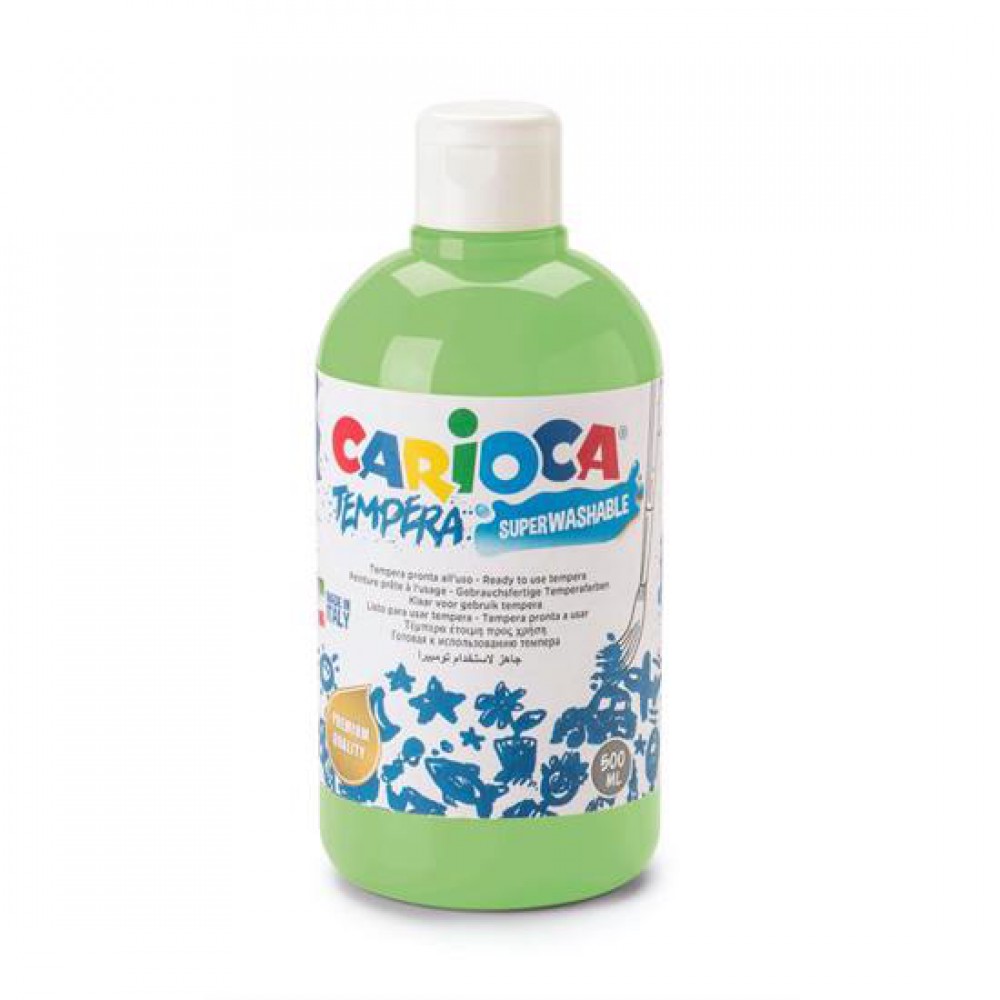 CARIOCA TEMPERA SULUBOYA SÜPER YIKANABİLİR PASTEL YEŞİL 500 ML