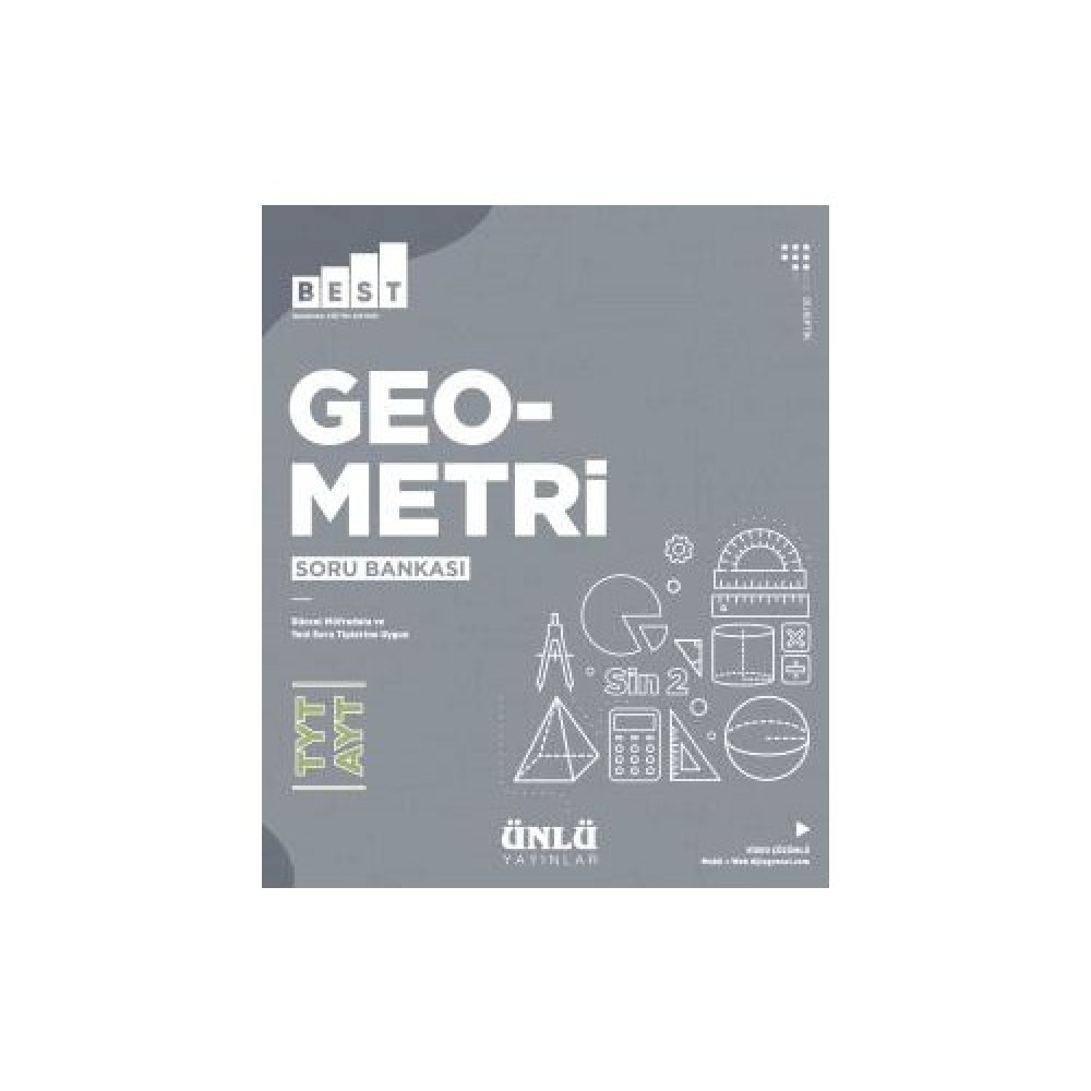 ÜNLÜ TYT - AYT BEST GEOMETRİ SORU BANKASI