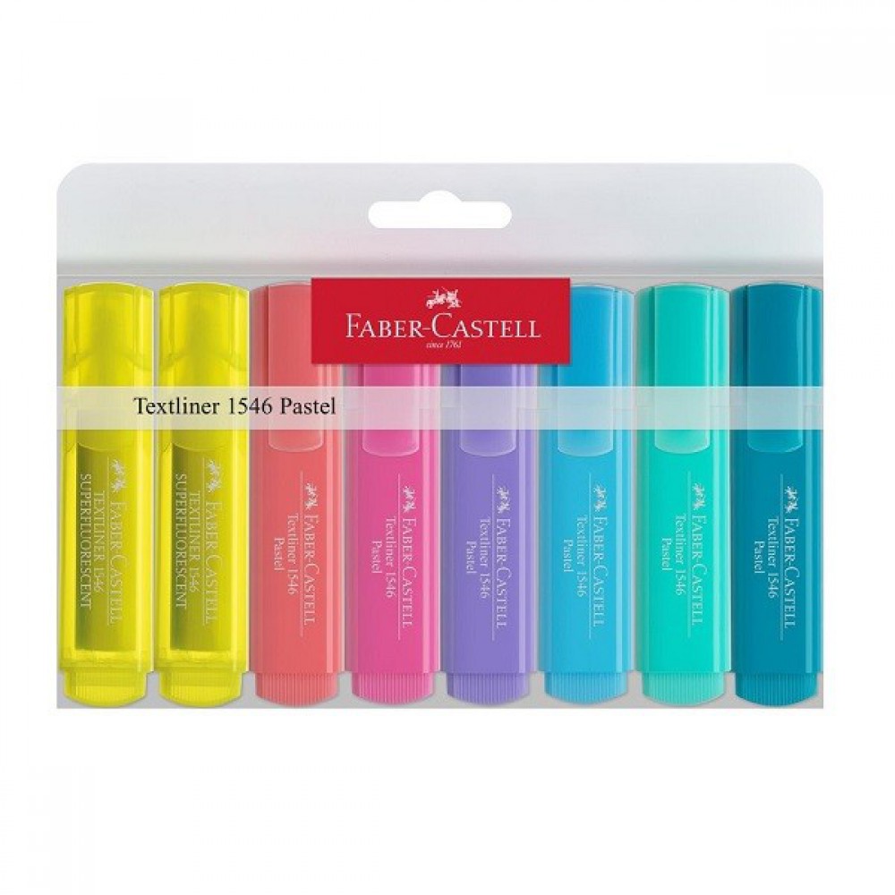 FABER PASTEL FOSFORLU KALEM 8 Lİ 154681-1546