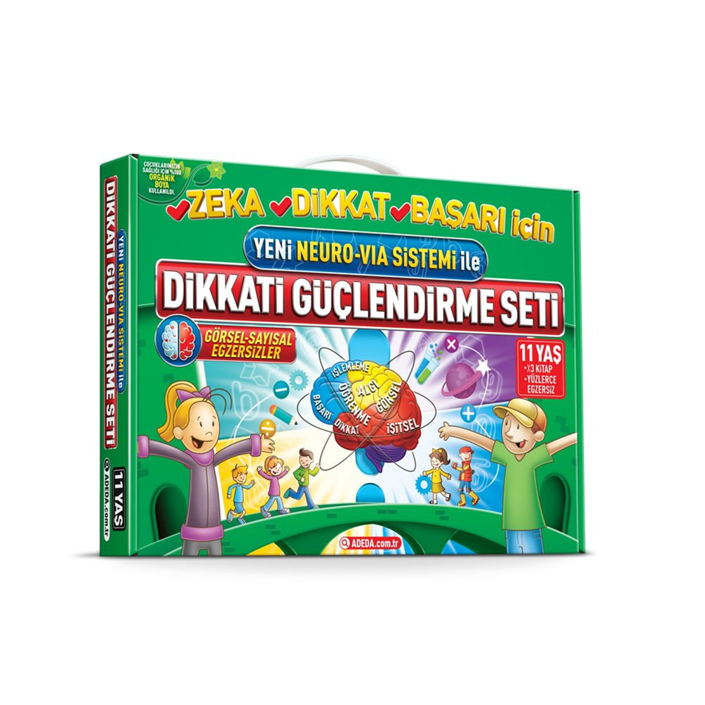 ADEDA DİKKATİ GÜÇLENDİRME SETİ 11 YAŞ 5.SINIF