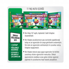 ADEDA DİKKATİ GÜÇLENDİRME SETİ 11 YAŞ 5.SINIF