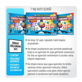 DİKKAT GÜÇLENDİRME SETİ 7 YAŞ
