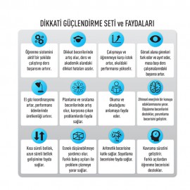 DİKKAT GÜÇLENDİRME SETİ 7 YAŞ