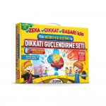 YENİ NEURO VİA SİSTEMİ İLE DİKKAT GÜÇLENDİRME SETİ 8 YAŞ