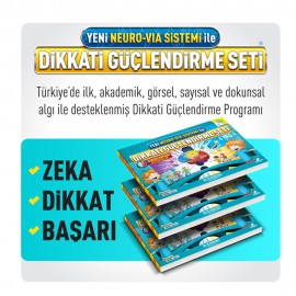 YENİ NEURO VİA SİSTEMİ İLE DİKKATİ GÜÇLENDİRME SET 4 YAŞ