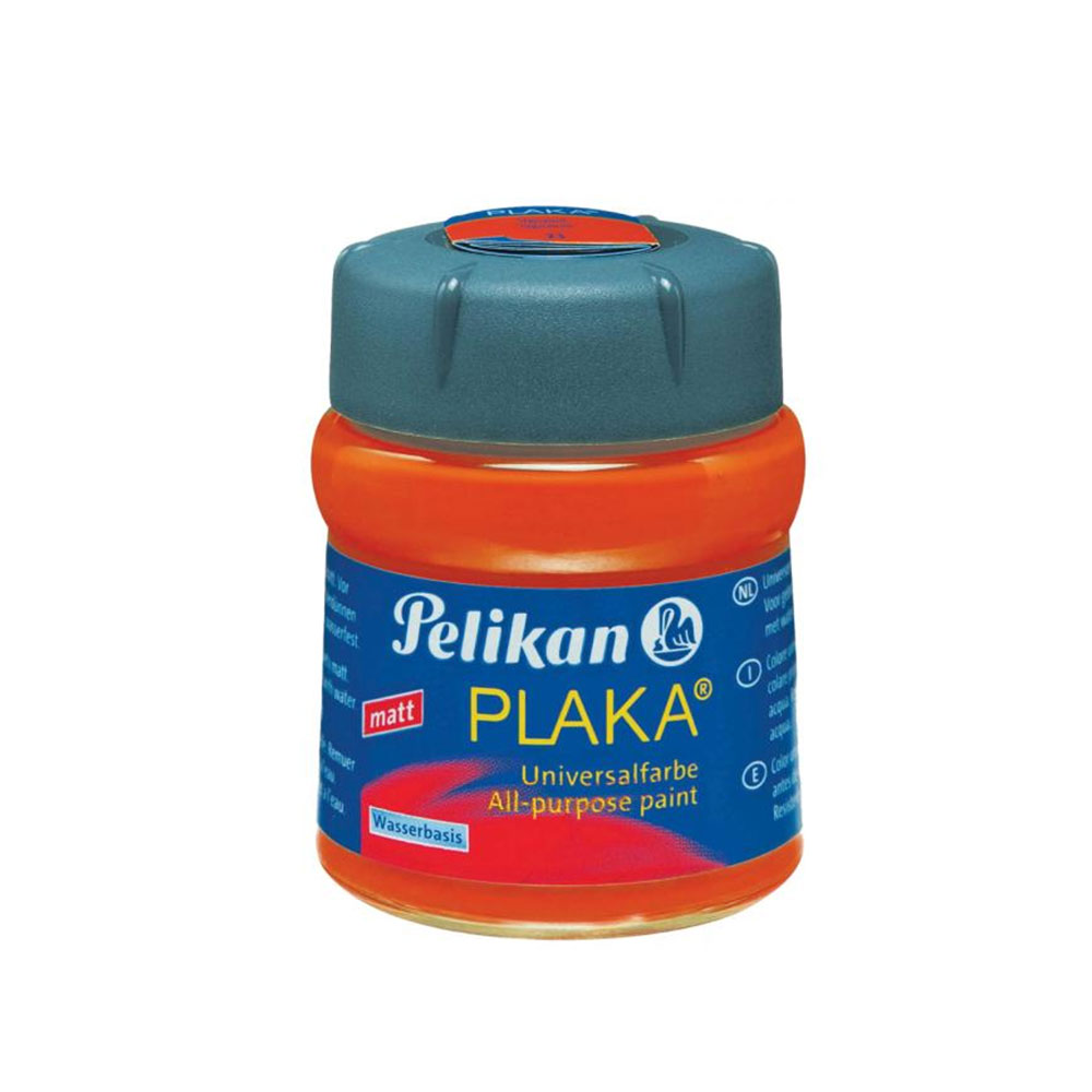 PELİKAN PLAKA BOYASI 50ML  24 VERMİLİON