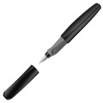 PELİKAN DOLMAKALEM TWİST METALİK SİYAH M P457