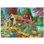 KS GAMES PUZZLE GARDEN SHED 1500 PARÇA 22004