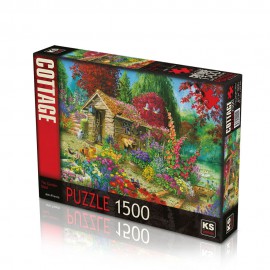 KS GAMES PUZZLE GARDEN SHED 1500 PARÇA 22004