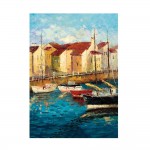 KS PUZZLE SAİLBOATS ON WATERFRONT PARÇA 11339