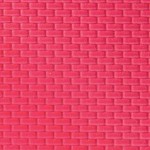 Eshel Maket Asetat Kabartmalı Tuğla Desenli Duvar--1/50--1 li