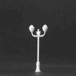 Eshel Maket Çift Işıklı Cadde Lambası--1/100--2 li