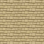 Eshel Maket Düzensiz Ahşap Karton Çatı--1/50--3 lü