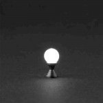 Eshel Maket Elektrikli Yuvarlak Bahçe Lambası 1/50 2 li