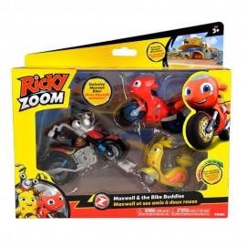 TOMY RİCKY ZOOM 3 LÜ MOTOR DOSTLARI MACERA PAKETİ TRZ20029