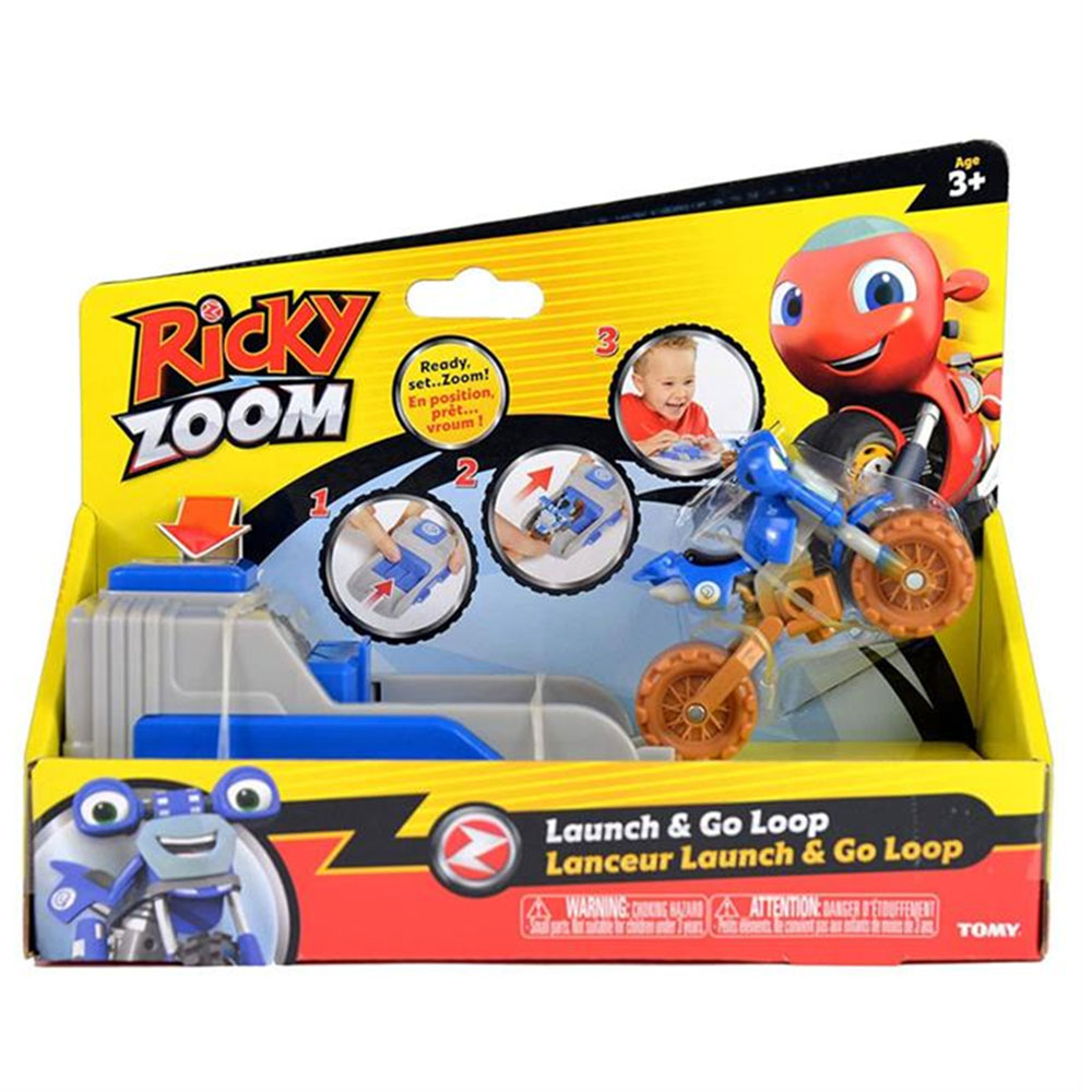 TOMY RİCKY ZOOM BAS VE FIRLAT SETİ TRZ20038