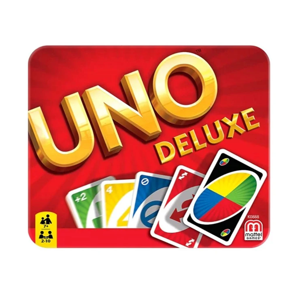 MATTEL UNO DELUXE KARTLAR K0888 / AİLE KUTU OYUNLARI +7 YAŞ
