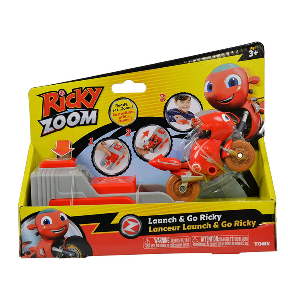 TOMY RİCKY ZOOM BAS VE FIRLAT SETİ TRZ20038