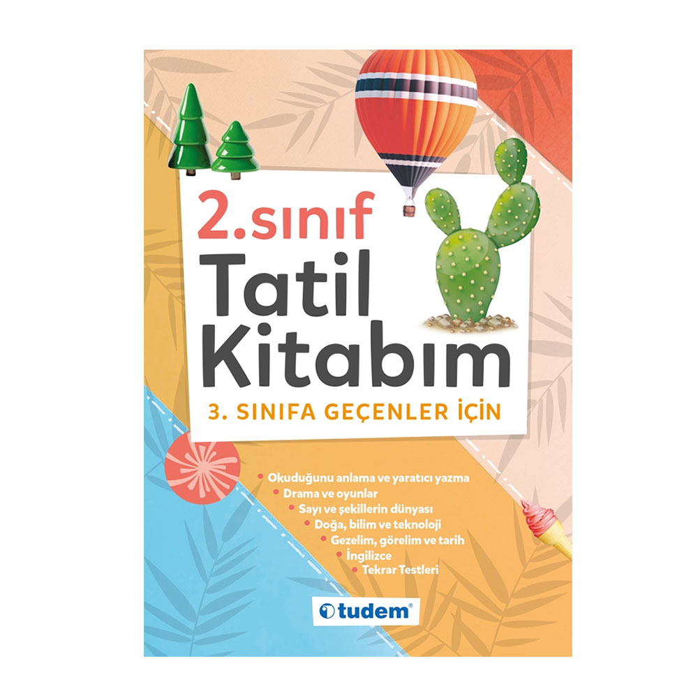 TUDEM 2.SINIF TATİL KİTABIM 