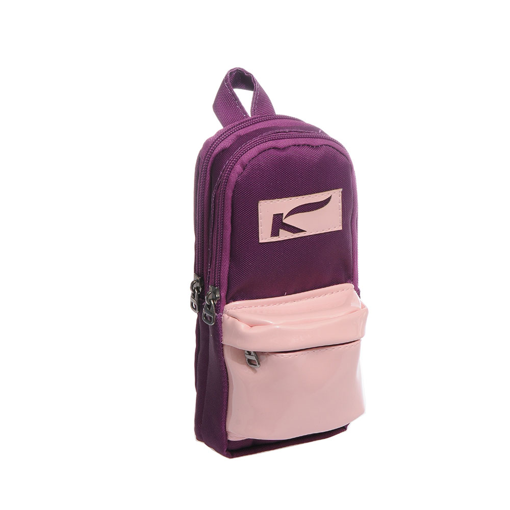 KAUKKO BRIGHT RUGAN KALEM ÇANTASI (MOR) K2129