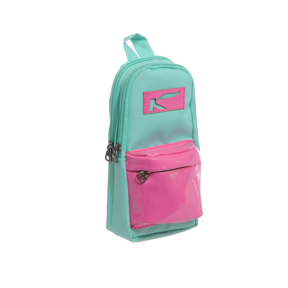 KAUKKO BRIGHT RUGAN KALEM ÇANTASI (MİNT) K2128