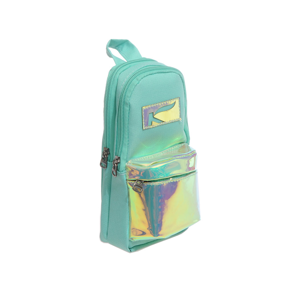 KAUKKO BRIGHT AYNALI KALEM ÇANTASI (MİNT) K2126