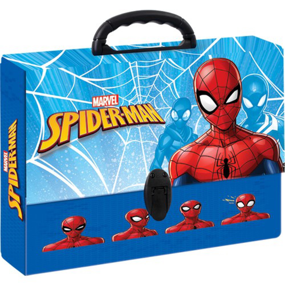 SPIDERMAN SAPLI KUTU DOSYA İKİ FARKLI DESEN)