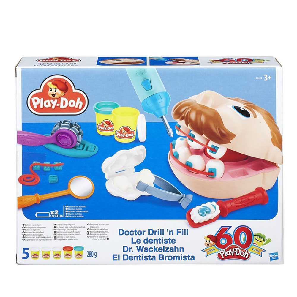 DİŞÇİ SETİ /Play-Doh Temel Oyun Hamur Setleri +3 yaş B5520 PD