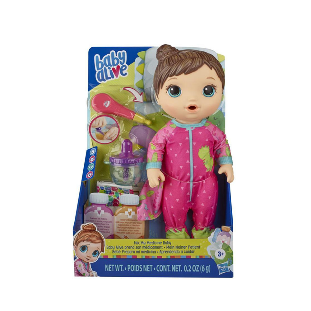 HASBRO BABY ALIVE BEBEĞİM HASTA OLDU E6942