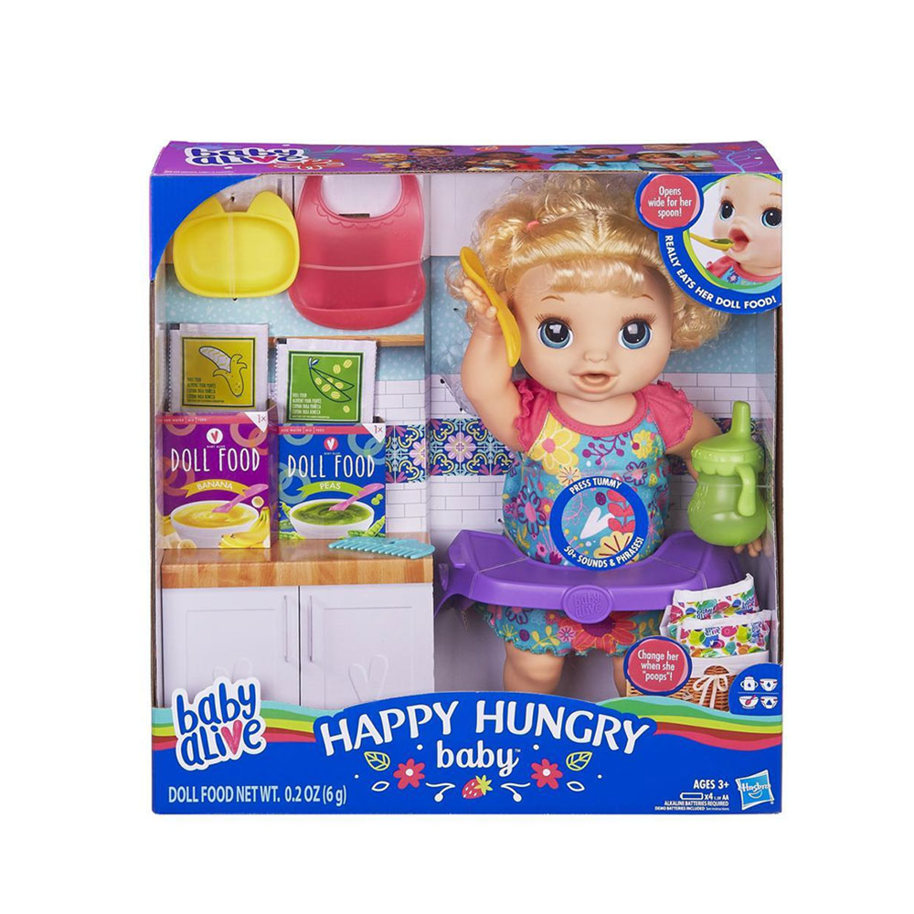 HASBRO BABY ALIVE ACIKAN BEBEĞİM E4894