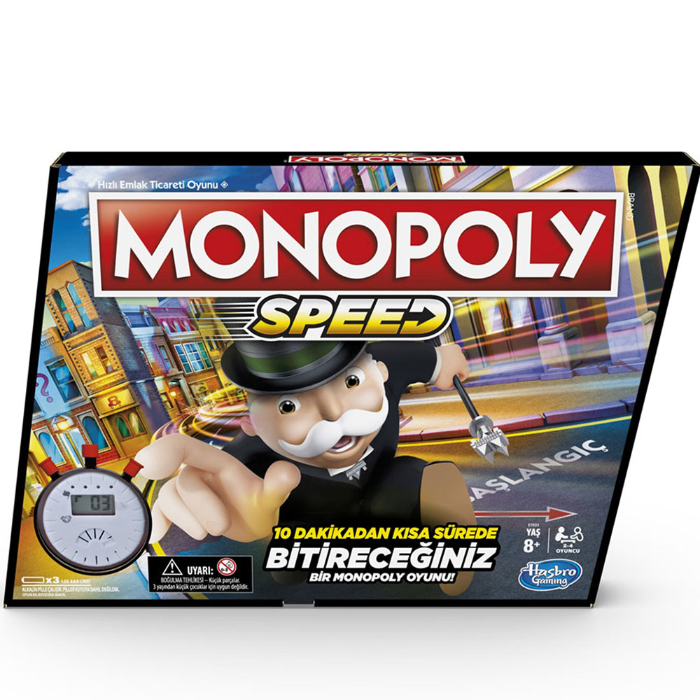 HASBRO MONOPOLY SPEED E7033
