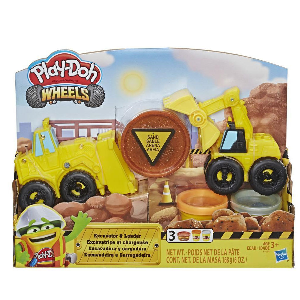 PLAY-DOH ÇALIŞKAN BULDOZER VE KEPÇE E4294