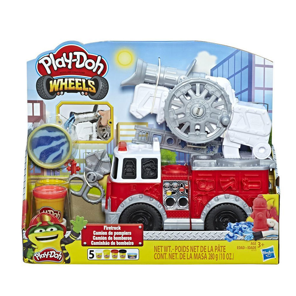 PLAY-DOH ÇALIŞKAN İTFAİYE ARACI E6103