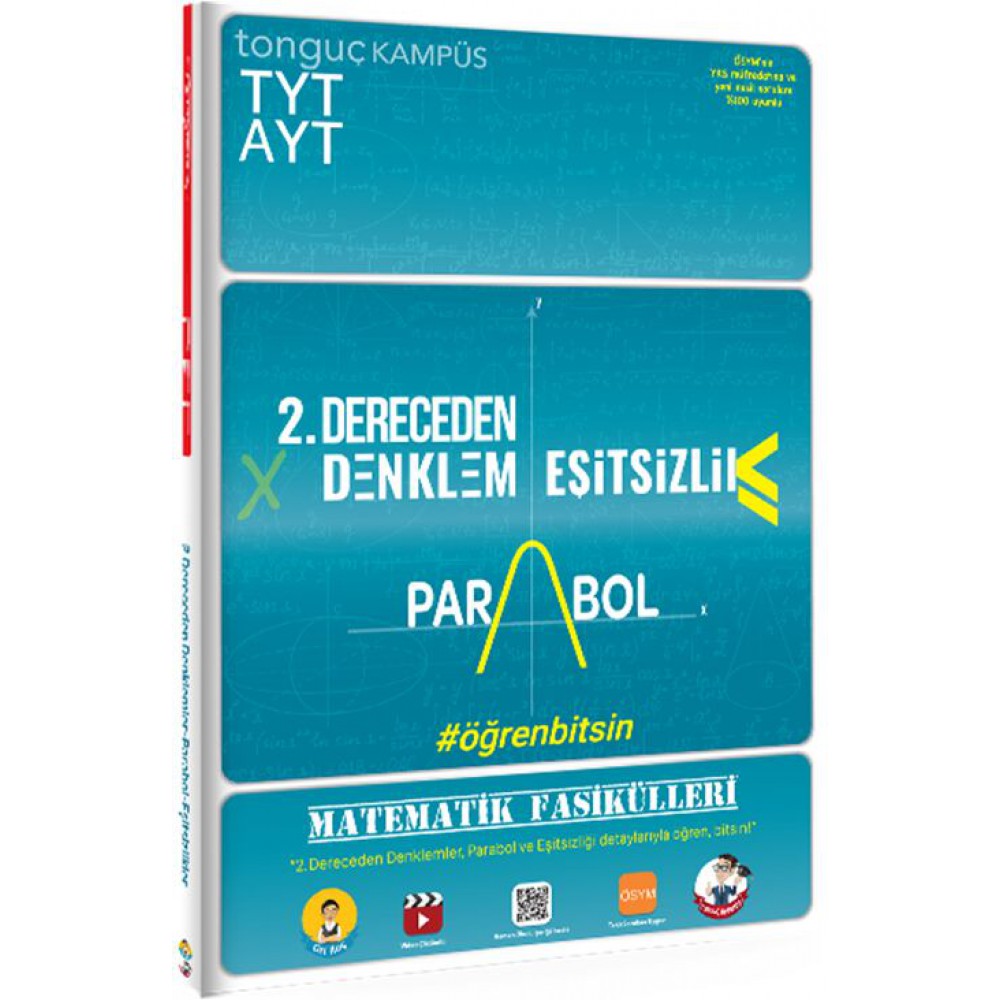 TONGUÇ TYT-AYT MATEMATİK FASİKÜLLERİ-2. DERECEDEN DENKLEMLER
