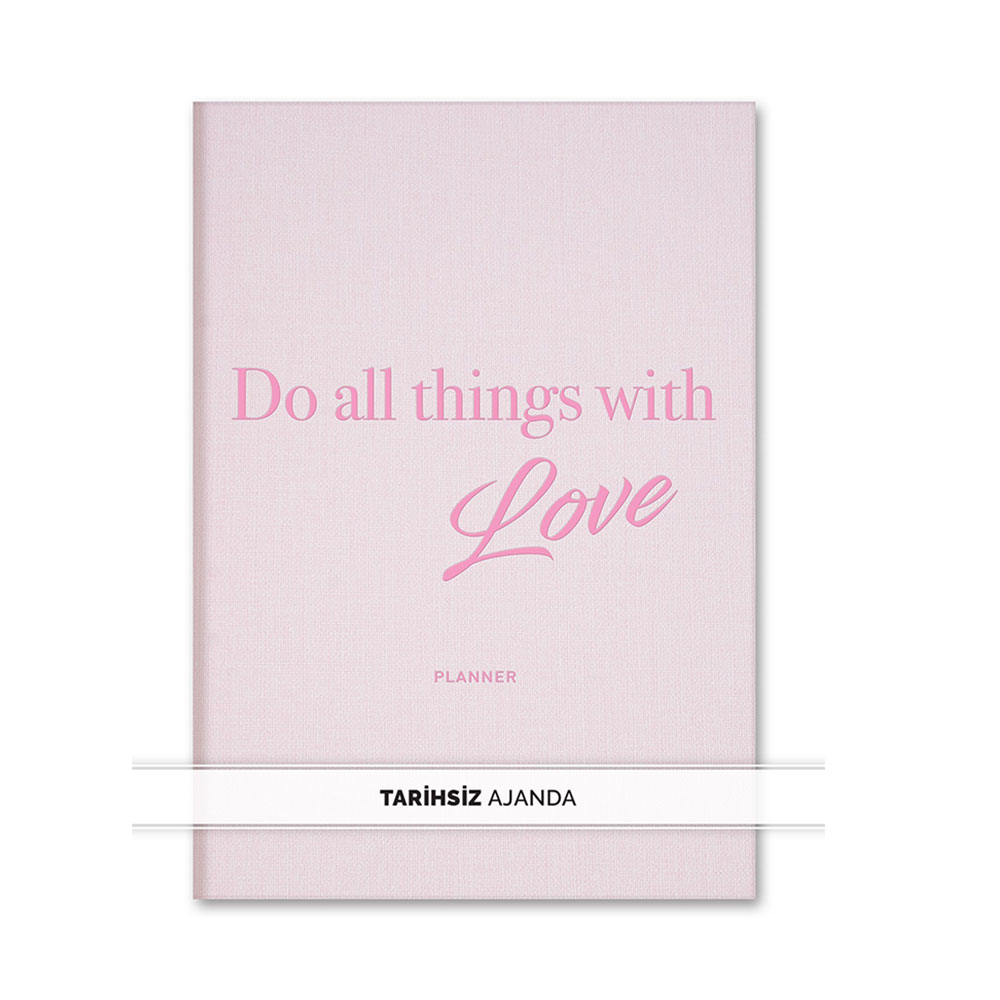 LE COLOR ARYA 15*21 PLANNER PEMBE 192 SYF